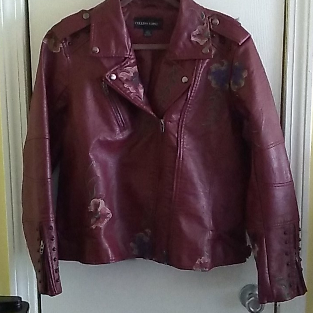 Faux leather jacket (NEW)